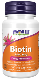 Biotin 1000 mcg Veg Capsules