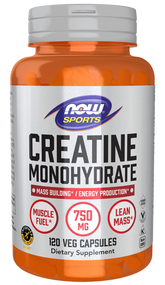 Creatine Monohydrate 750 mg Veg Capsules