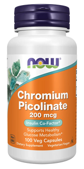 Chromium Picolinate 200 mcg Veg Capsules