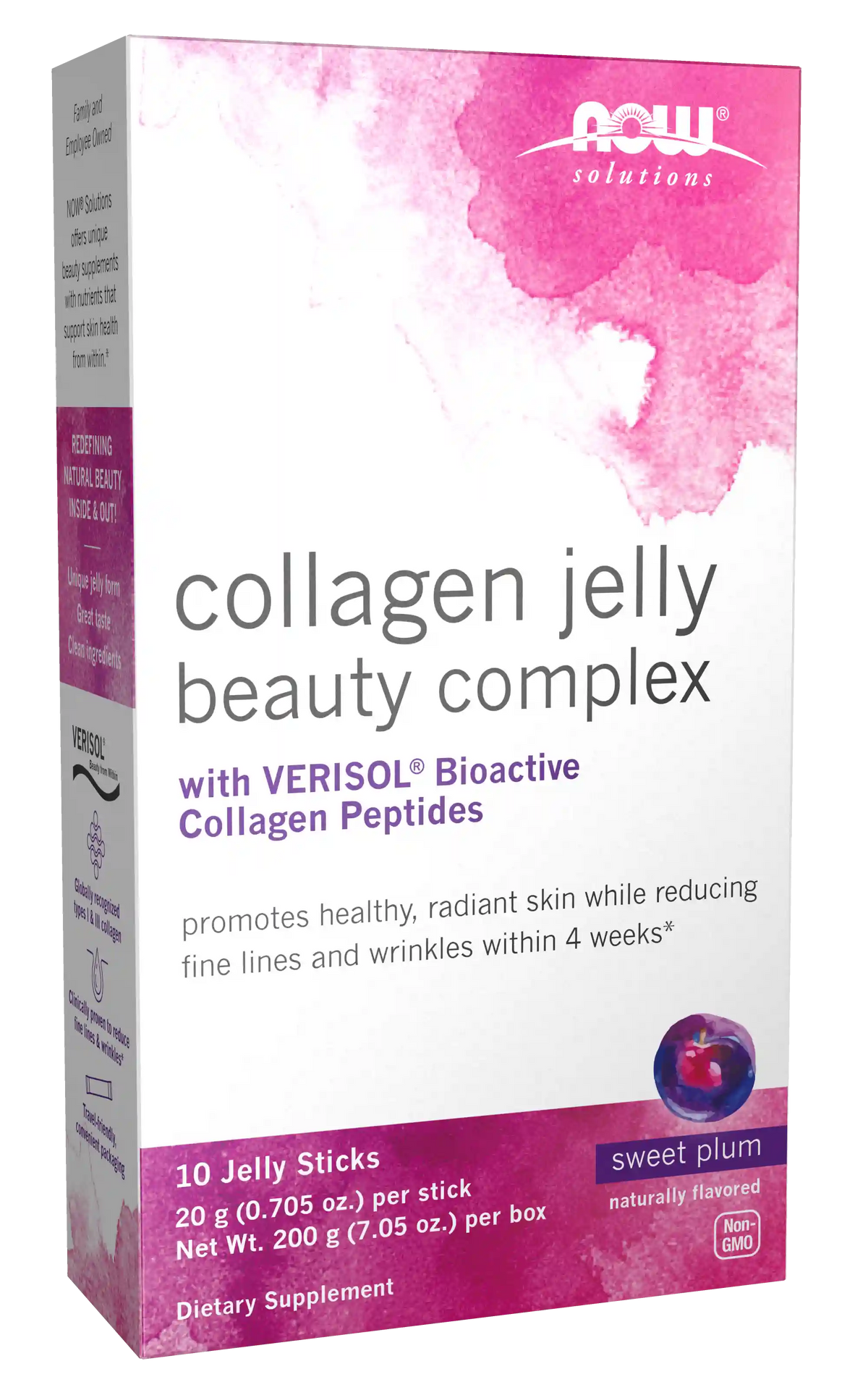 Collagen Jelly Beauty Complex, Sweet Plum Jelly Sticks