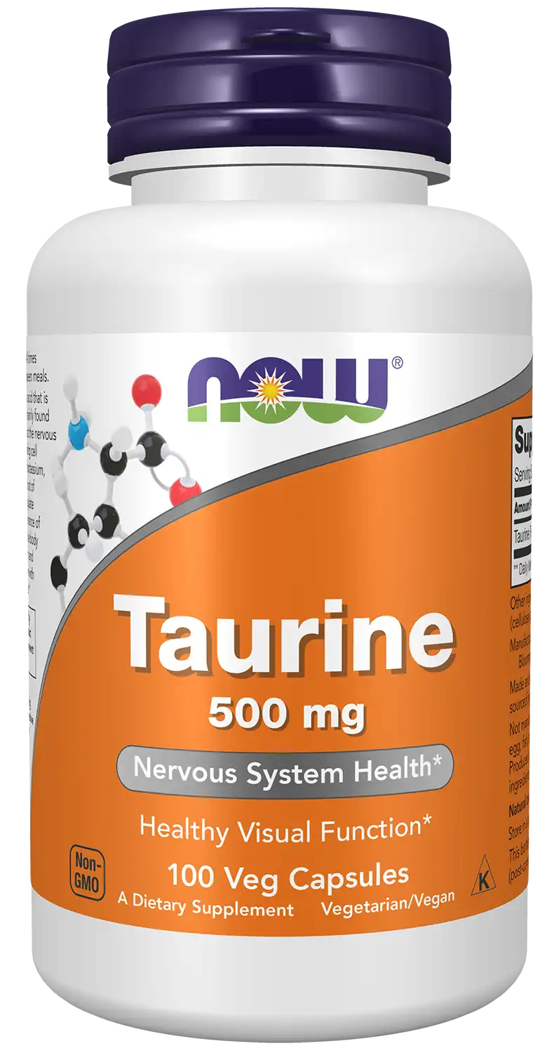 Taurine 500 mg Veg Capsules