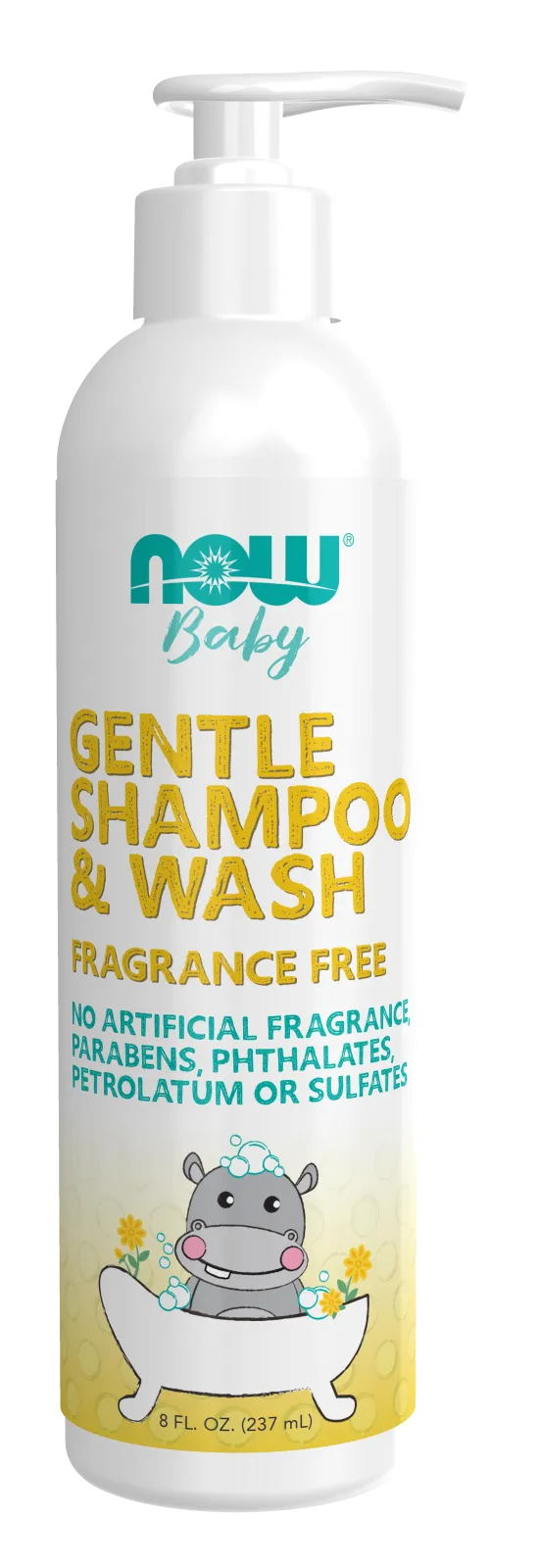 Gentle Baby Shampoo & Wash, Fragrance Free