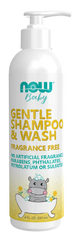 Gentle Baby Shampoo & Wash, Fragrance Free