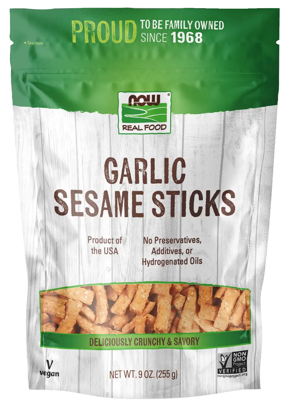 Sesame Sticks, Garlic