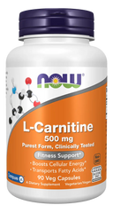 L-Carnitine 500 mg Veg Capsules