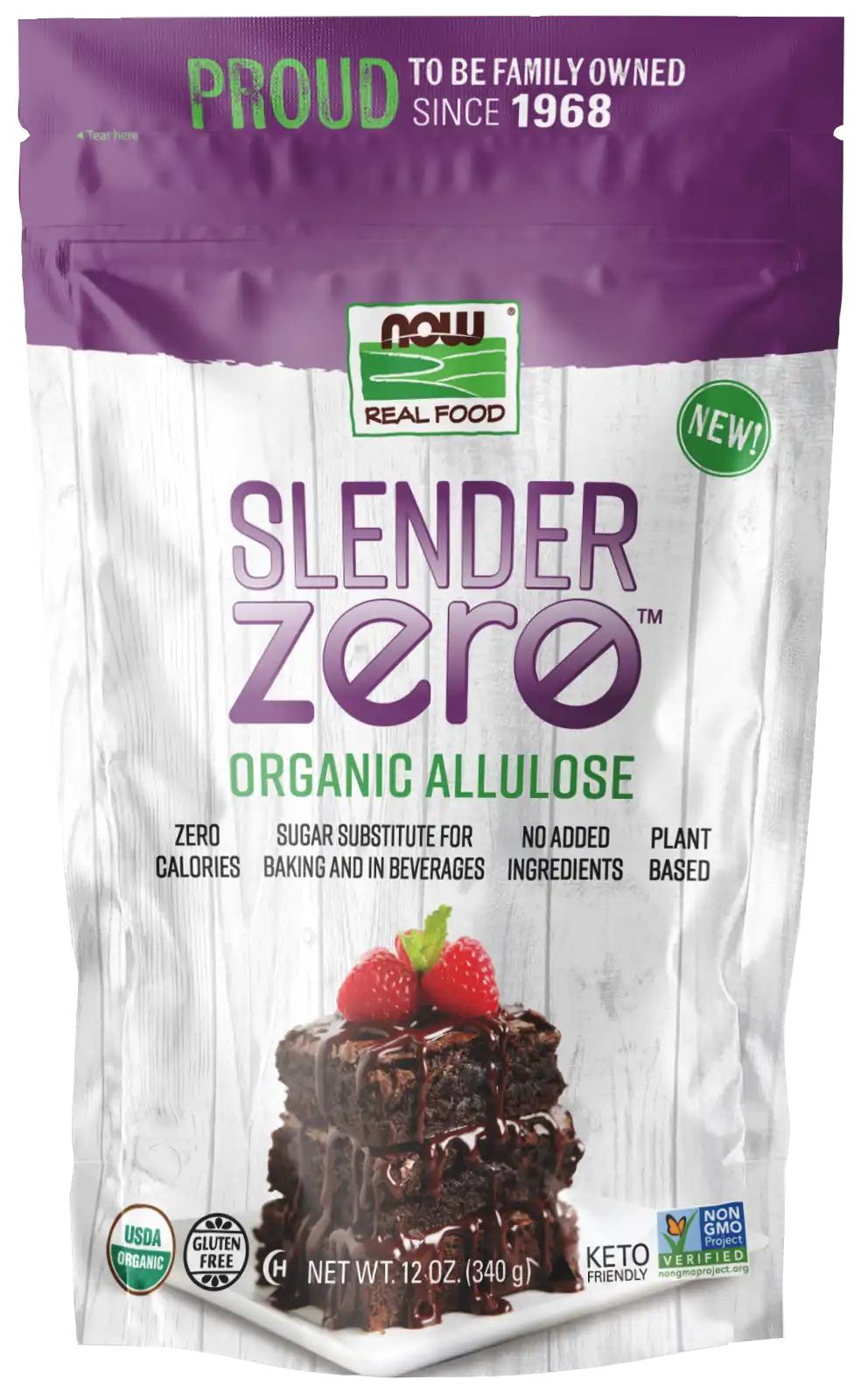Slender Zero™ Allulose, Organic Powder
