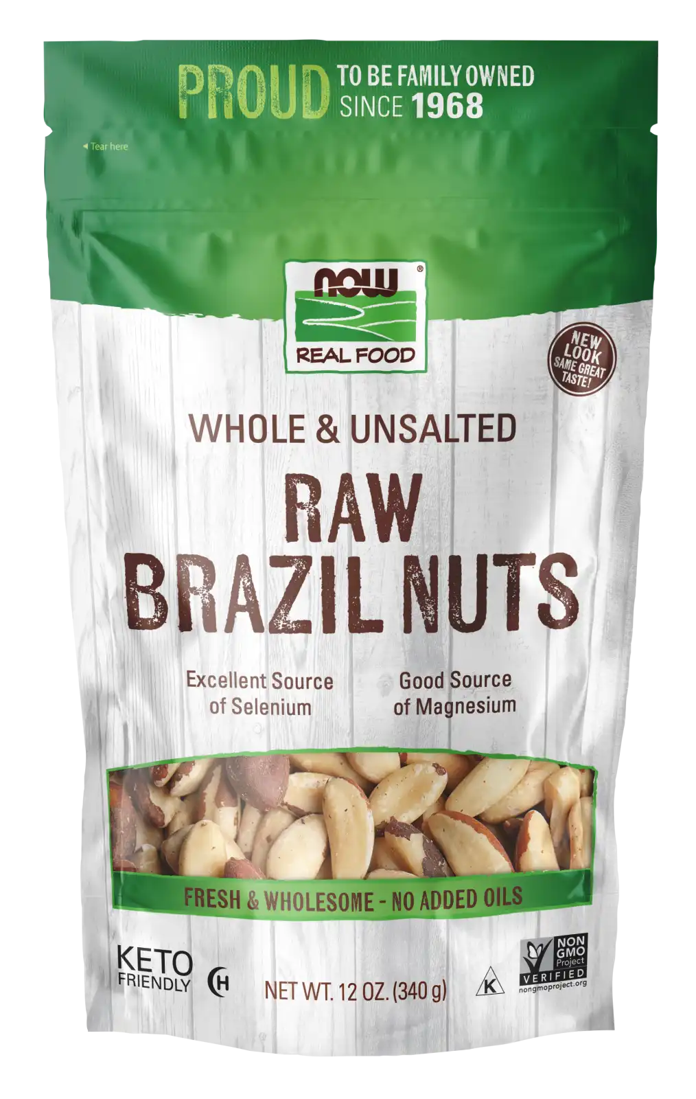 Brazil Nuts, Raw, Whole & Unsalted