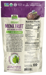 Monk Fruit with Erythritol, Organic Powder