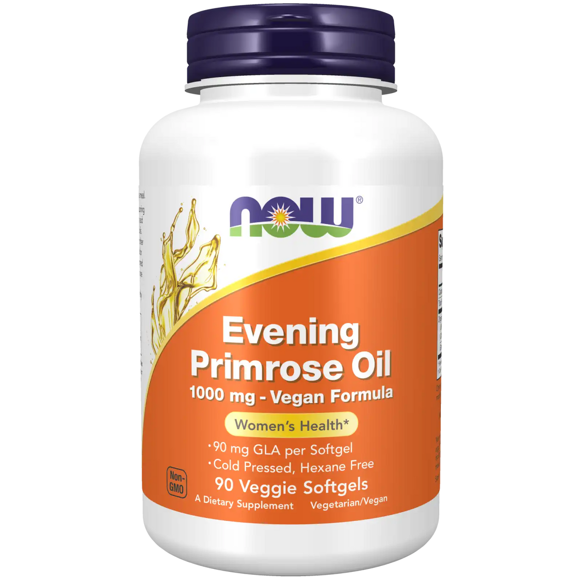 Evening Primrose Oil 1000 mg Vegan Formula Veggie Softgels