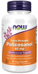 Policosanol, Extra Strength 40 mg Veg Capsules