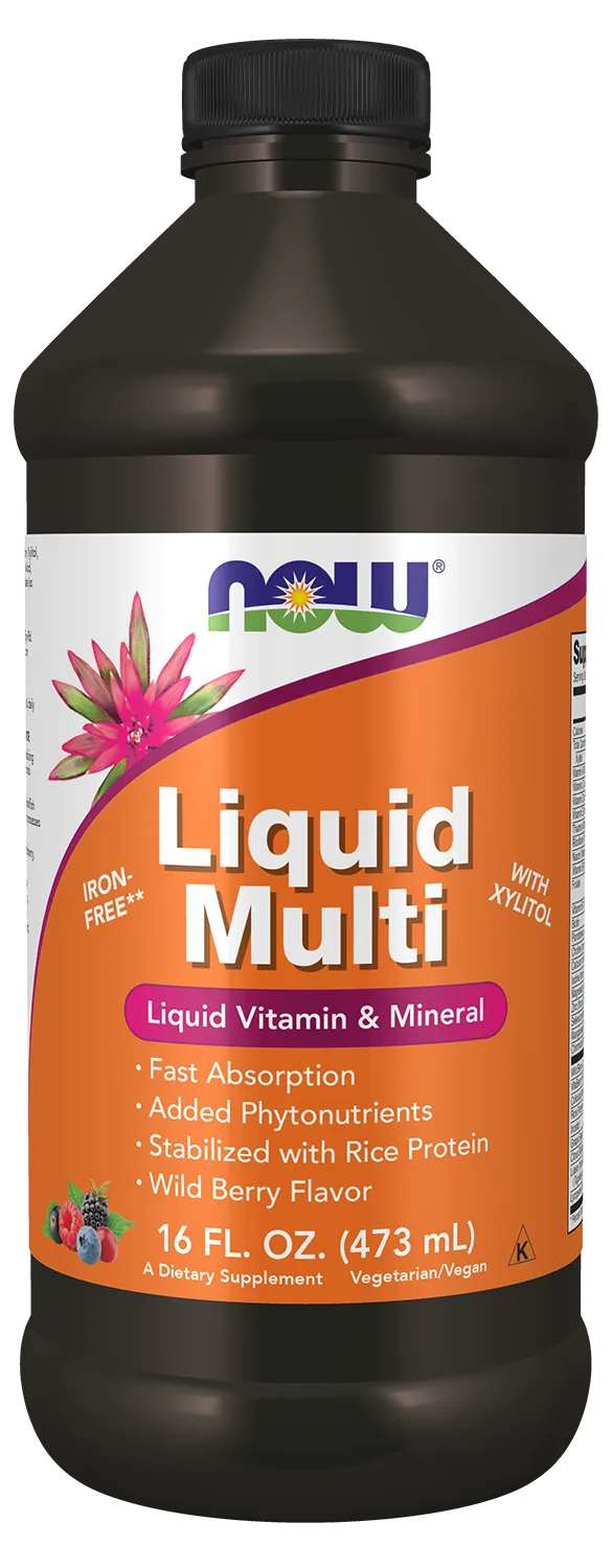 Liquid Multi, Wild Berry Flavor