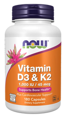 Vitamin D3 & K2 Capsules