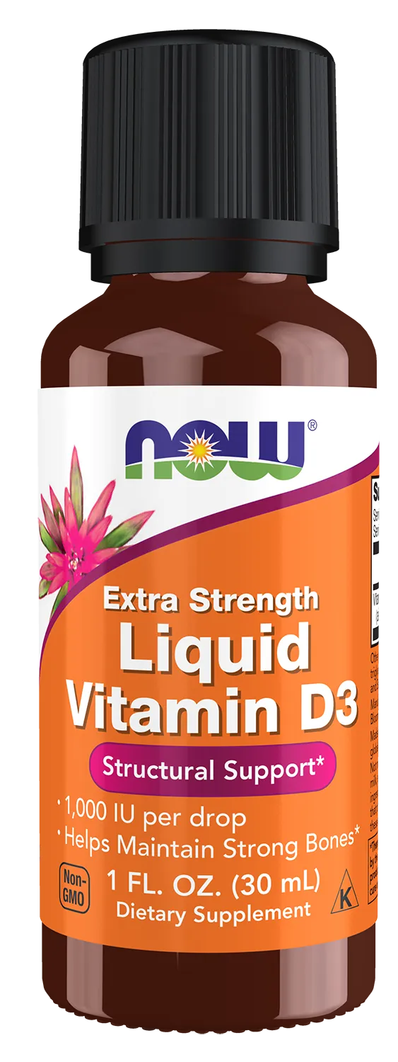 Vitamin D3 Liquid, Extra Strength