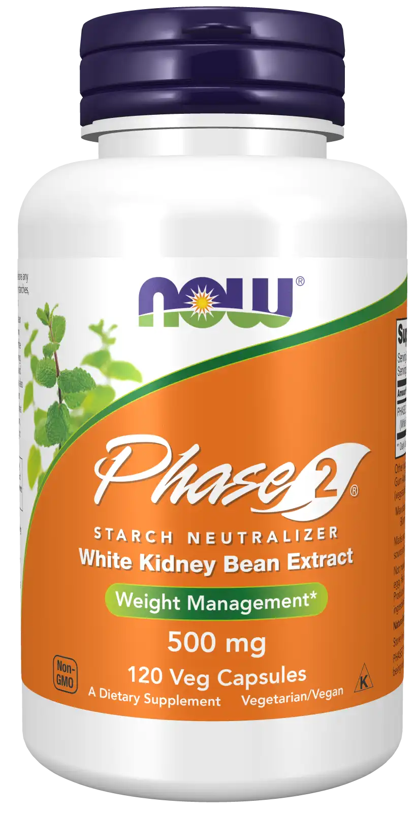 Phase 2® 500 mg Veg Capsules