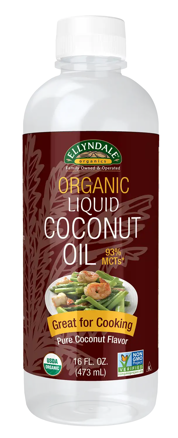 Liquid Coconut Cooking Oil, Organic