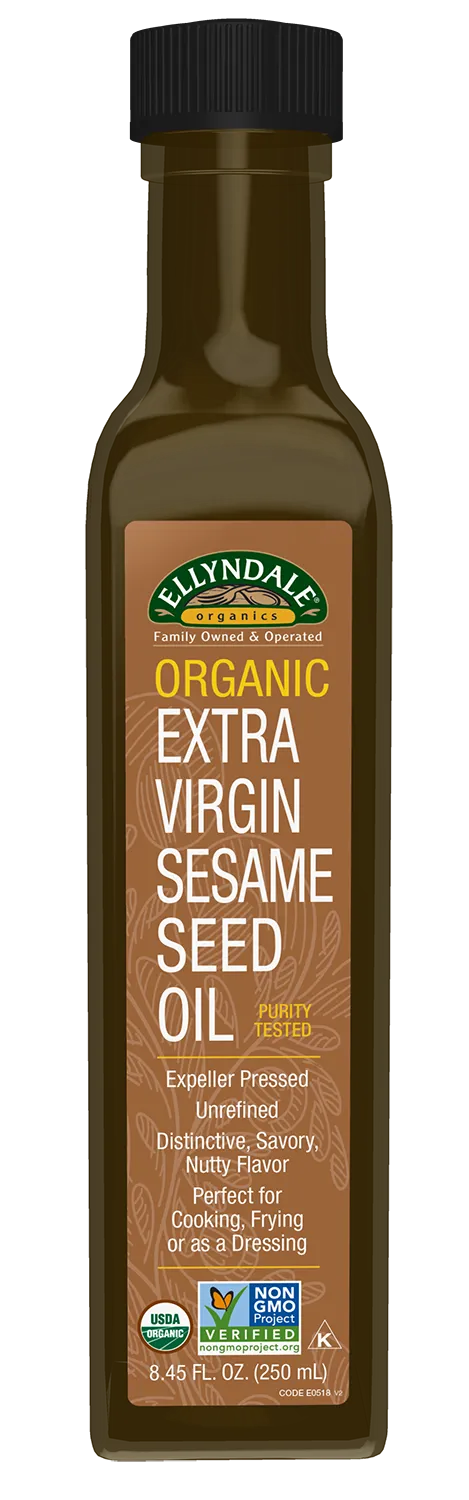 Extra Virgin Sesame Seed Oil, Organic