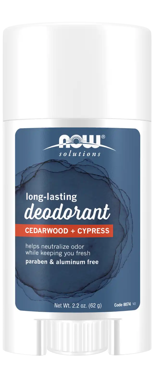 Long-Lasting Deodorant Stick, Cedarwood + Cypress