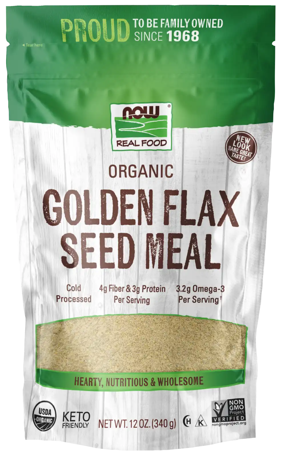 Golden Flax Seed Meal, Organic