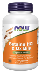 Betaine HCl & Ox Bile Capsules