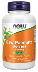 Saw Palmetto Berries 550 mg Veg Capsules