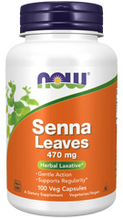 Senna Leaves 470 mg Veg Capsules