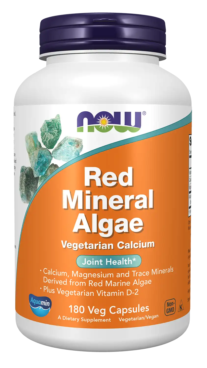 Red Mineral Algae Veg Capsules