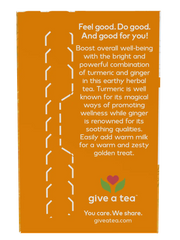 Turmeric Ginger Tea, Organic