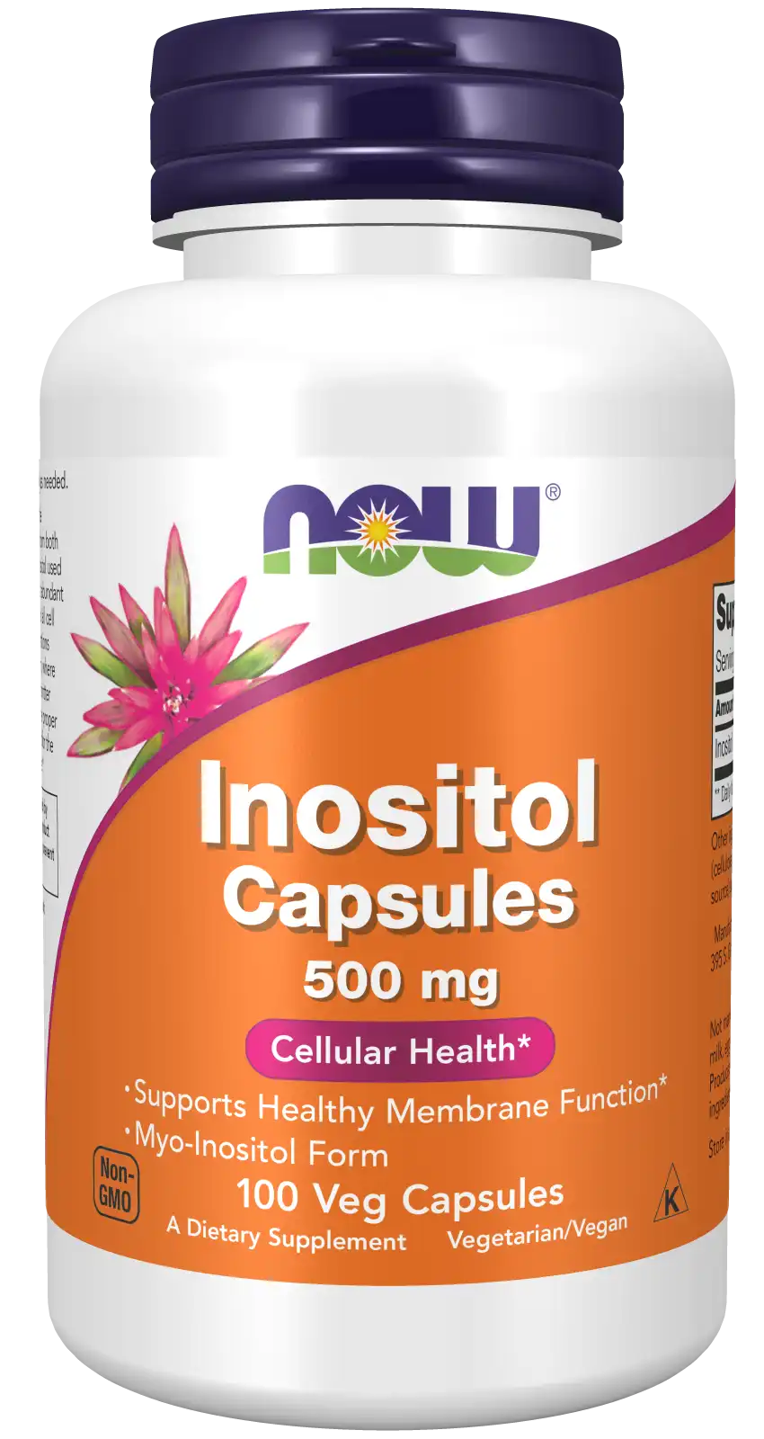 Inositol 500 mg Veg Capsules