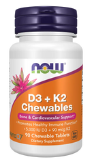 D3 + K2 Chewable Tablets