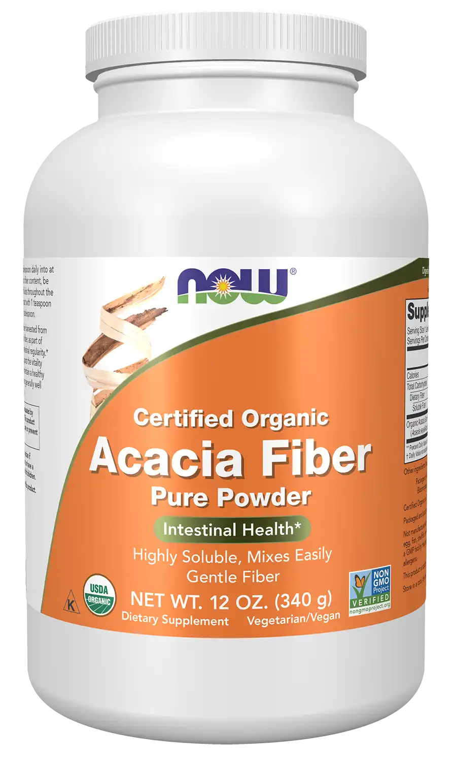 Acacia Fiber, Organic Powder