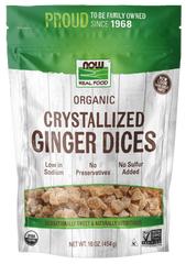 Ginger Dices, Crystallized & Organic