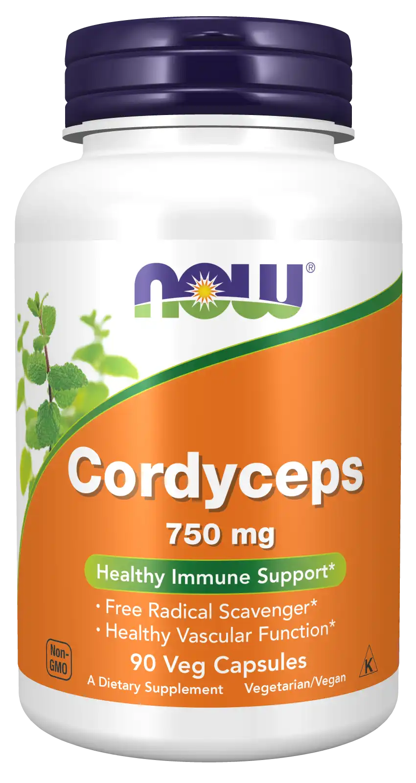 Cordyceps 750 mg Veg Capsules