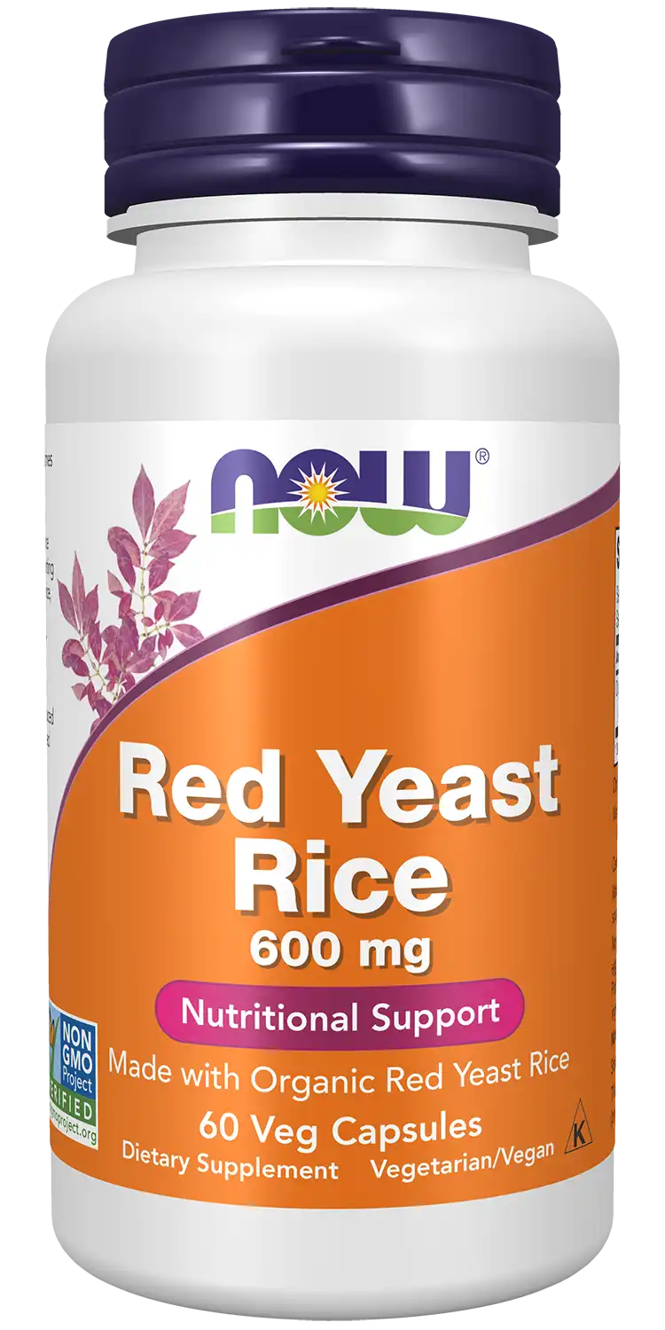 Red Yeast Rice 600 mg Veg Capsules