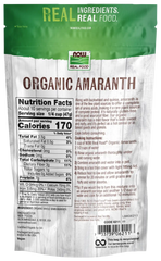 Amaranth Whole Grain, Organic