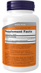 L-Lysine, Double Strength 1000 mg Tablets