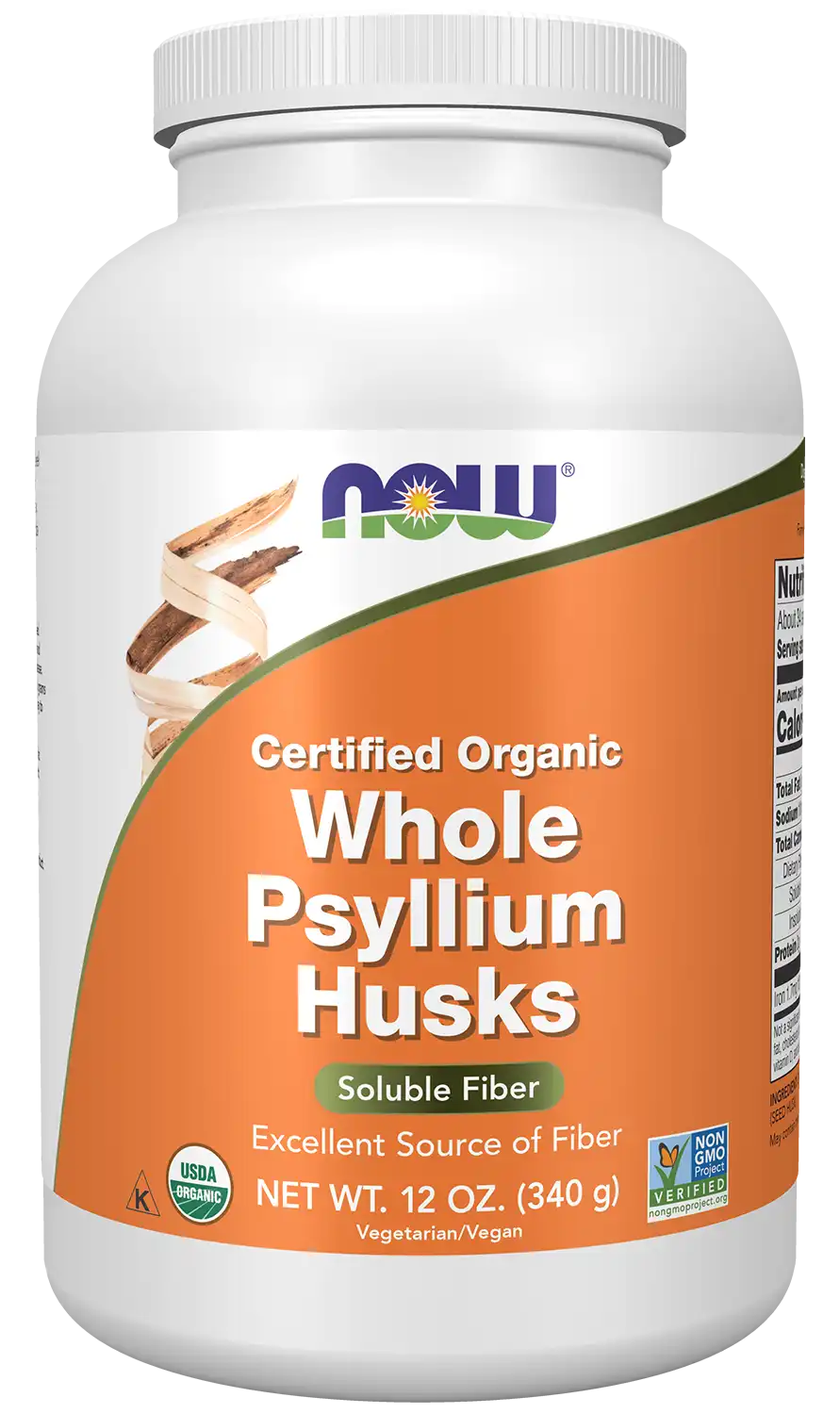 Psyllium Husks Whole, Organic