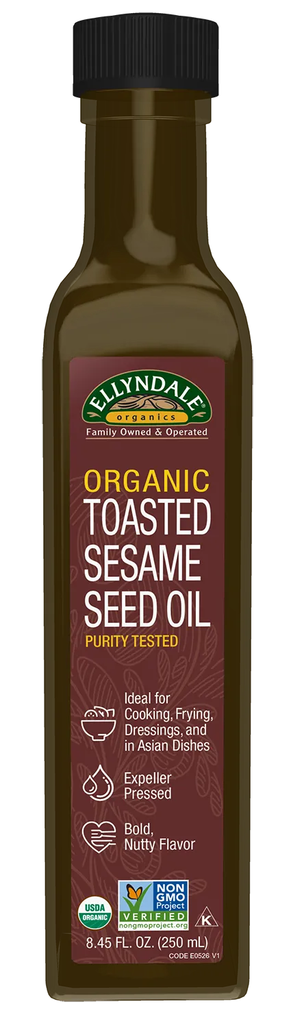 Sesame Seed Oil, Toasted & Organic