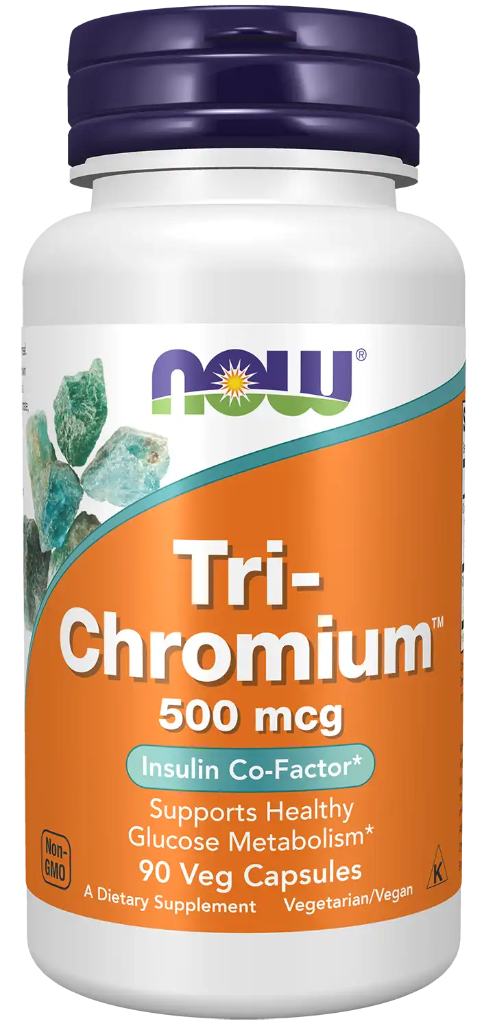 Tri-Chromium™ 500 mcg with Cinnamon Veg Capsules