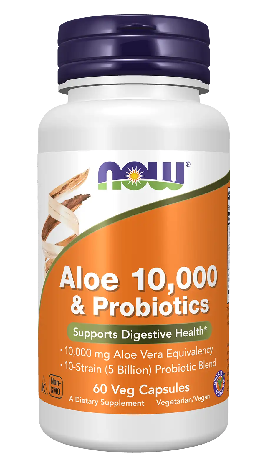 Aloe 10,000 & Probiotics Veg Capsules