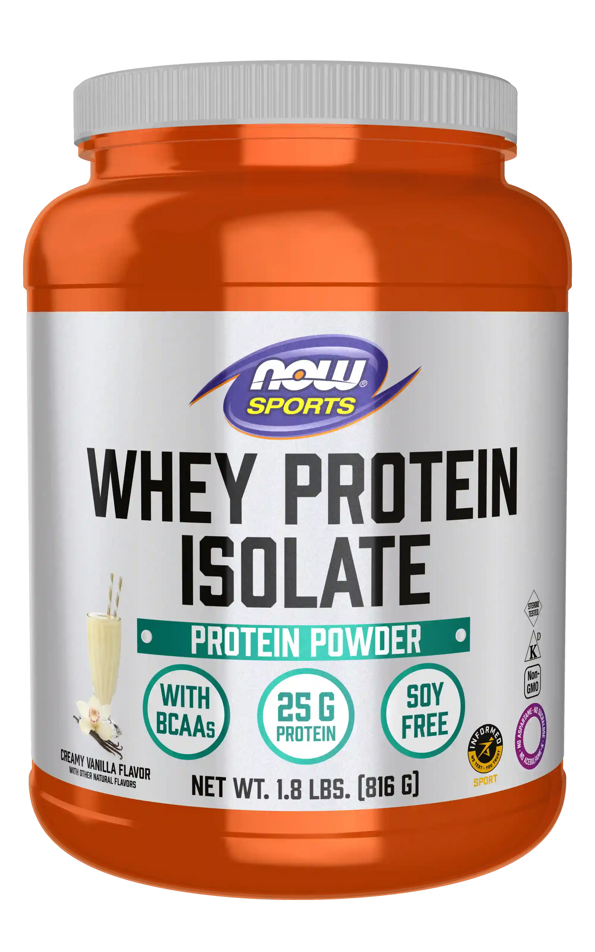 Whey Protein Isolate, Creamy Vanilla Powder