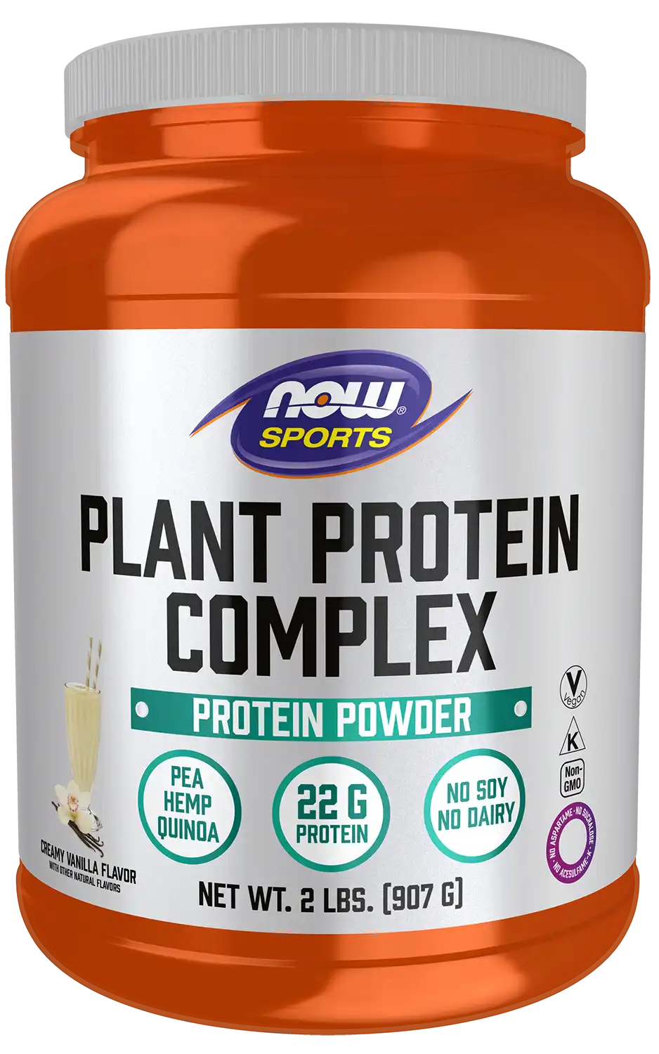 Plant Protein Complex, Creamy Vanilla Powder