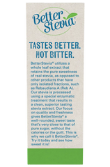 BetterStevia® Packets, Organic
