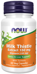 Milk Thistle Extract 150 mg Silymarin (120 mg) Veg Capsules