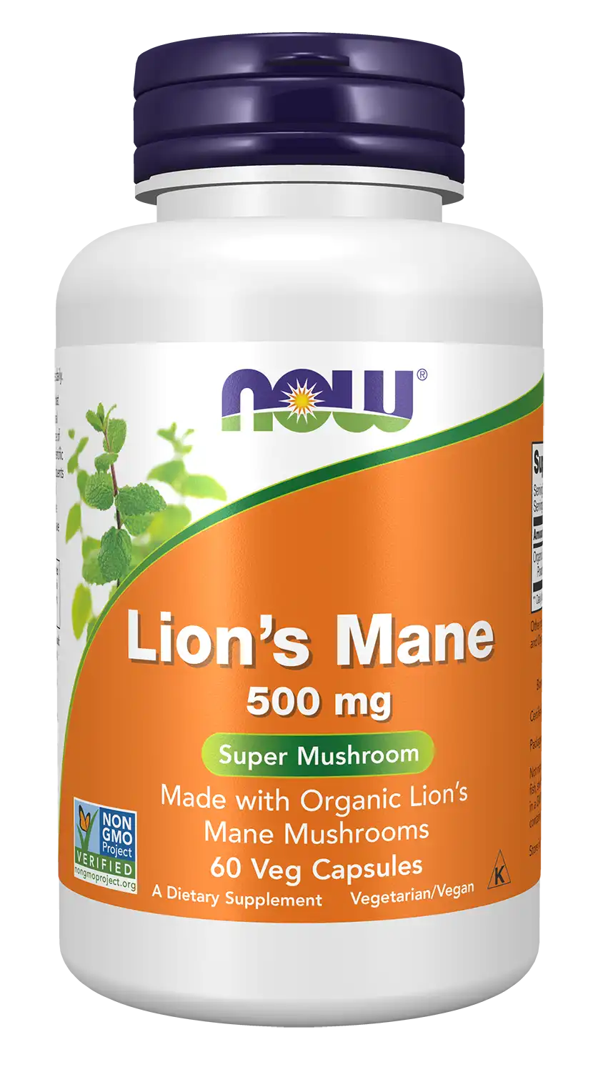 Lion's Mane 500 mg Veg Capsules