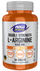 L-Arginine 1000 mg, Double Strength Tablets
