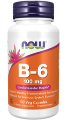 Vitamin B-6 100 mg Veg Capsules
