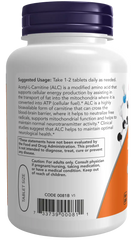 Acetyl-L-Carnitine 750 mg Tablets