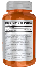 L-Arginine 1000 mg, Double Strength Tablets