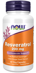 Resveratrol 200 mg Veg Capsules