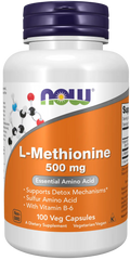L-Methionine 500 mg Veg Capsules